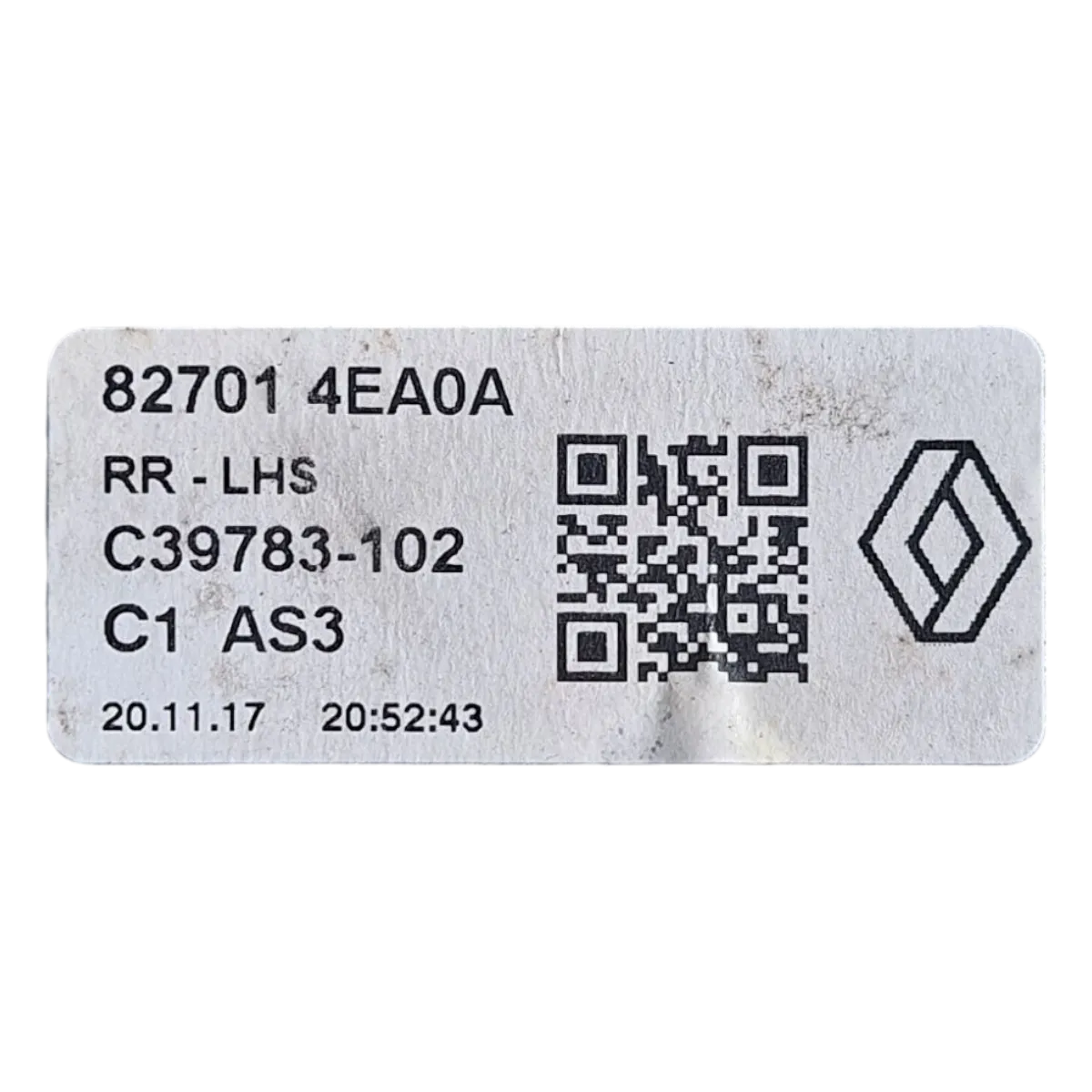 Renault Kadjar   15-22   podizač stakla zadnji lijevi   827014EA0A