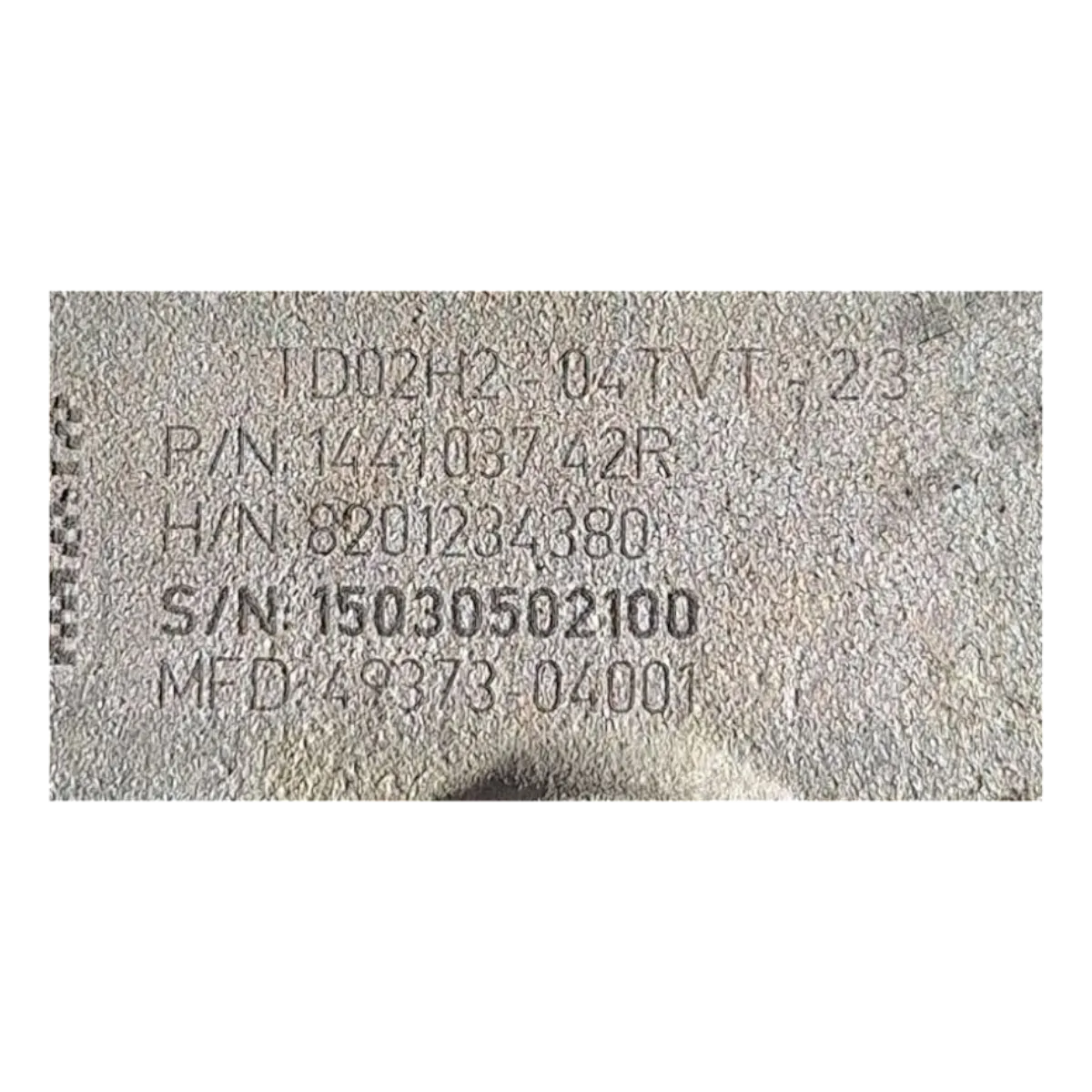 Dacia Sandero II 0.9 TCE  12-     turbina    144103742R   8201234380