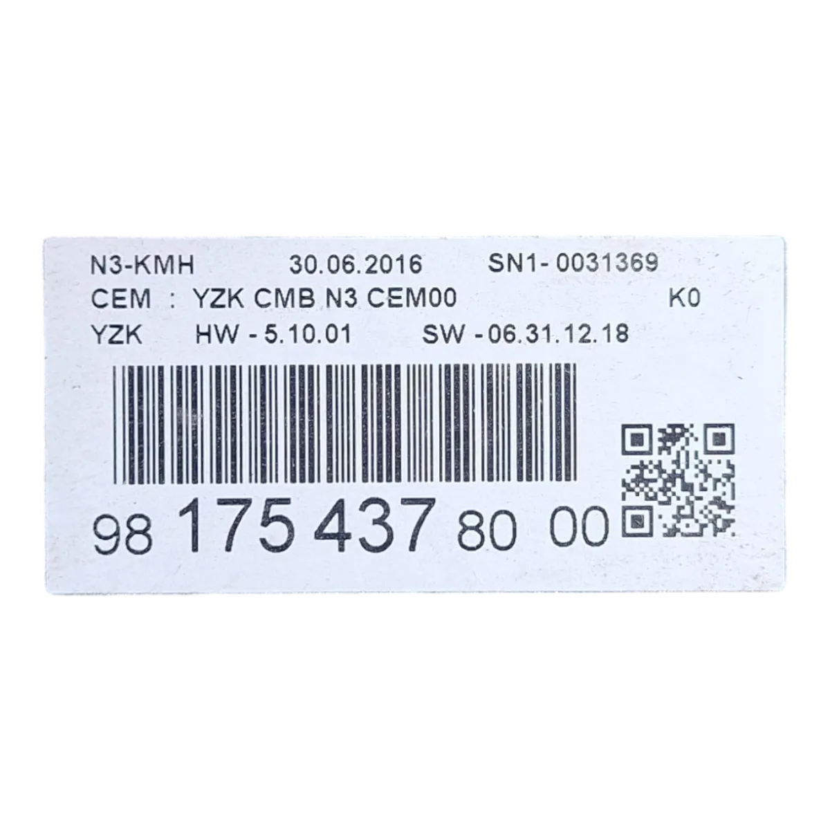 Peugeot  Expert IV  16-    kilometar sat/brzinomjer    9817543780