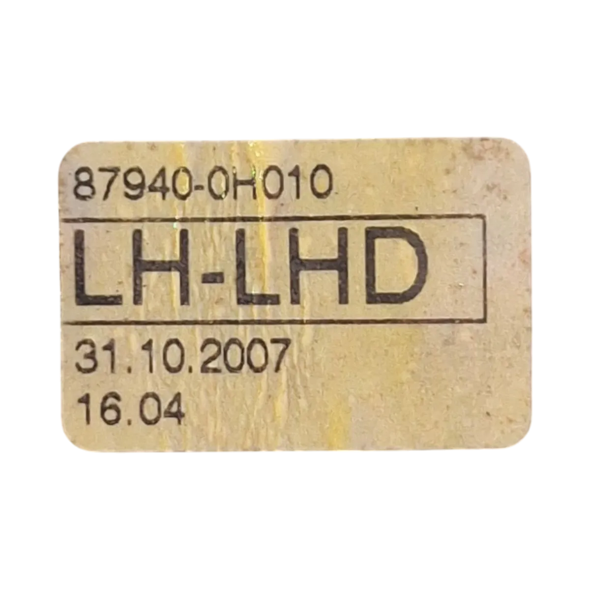 Citroen C1  05-14     retrovizor/ ogledalo lijevi - ručno podešavanje    879400H010