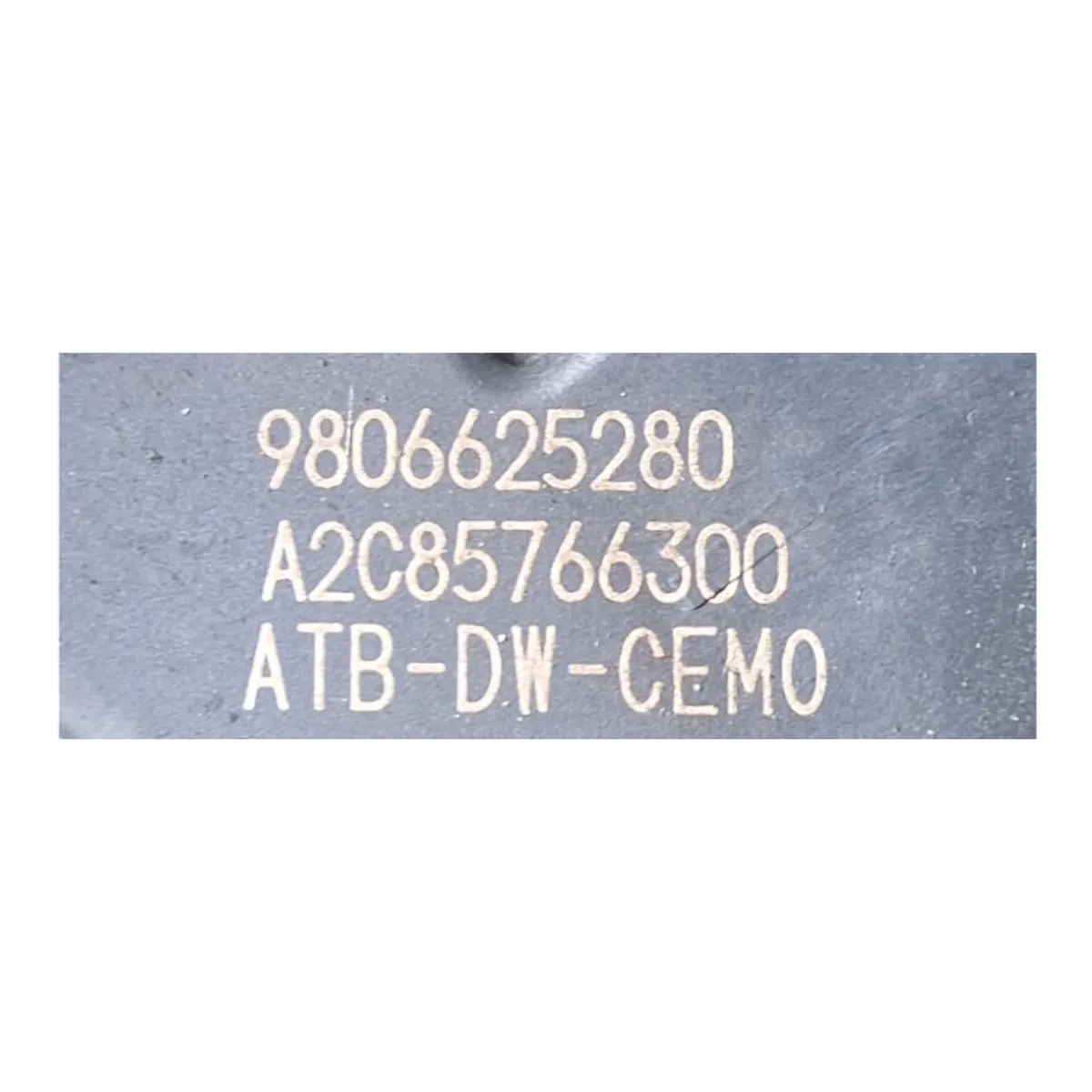 Peugeot  Expert IV 2.0 HDI 16-    klapna gasa   9806625280  A2C85766300