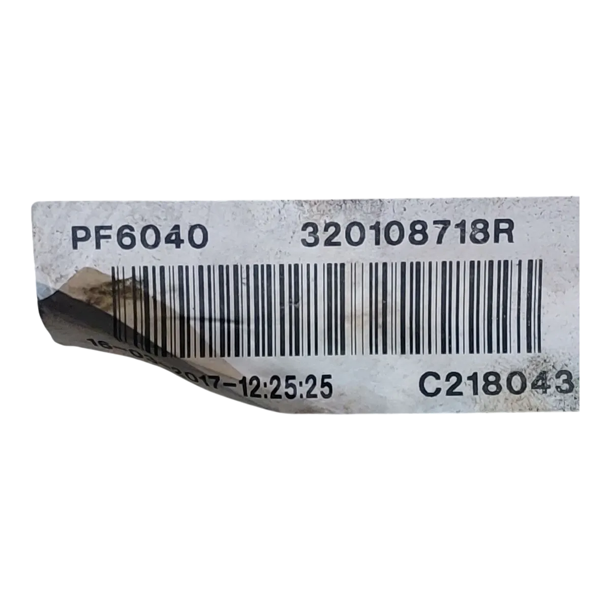 Renault  Trafic  III  1.6 DCI 14-    mjenjač / getriba 6 brzina   PF6040   320108718R   053224   REPARIRANA