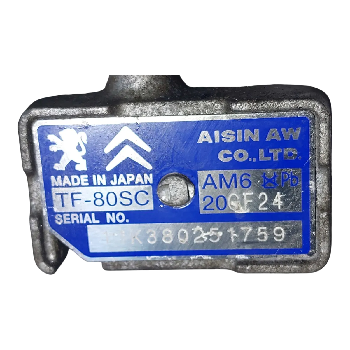 Peugeot 508 2.0 HDI 09-16 automatski mjenjač / getriba  TF80SC  20GF24  9677735580  190.000km