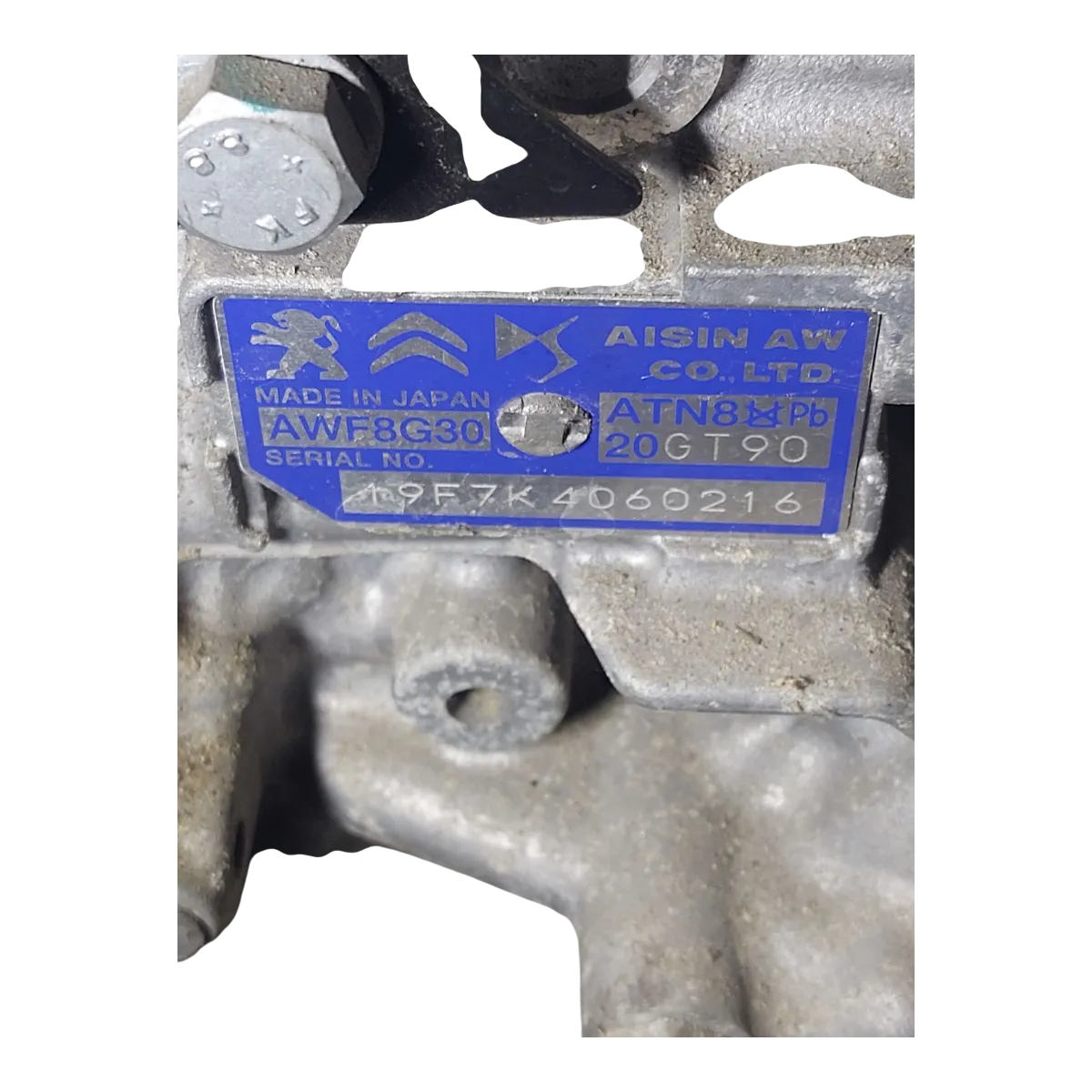 Peugeot 3008 P84 1.5 HDI 16-    automatski mjenjač / getriba 20GT90 AWF8G30  TEST