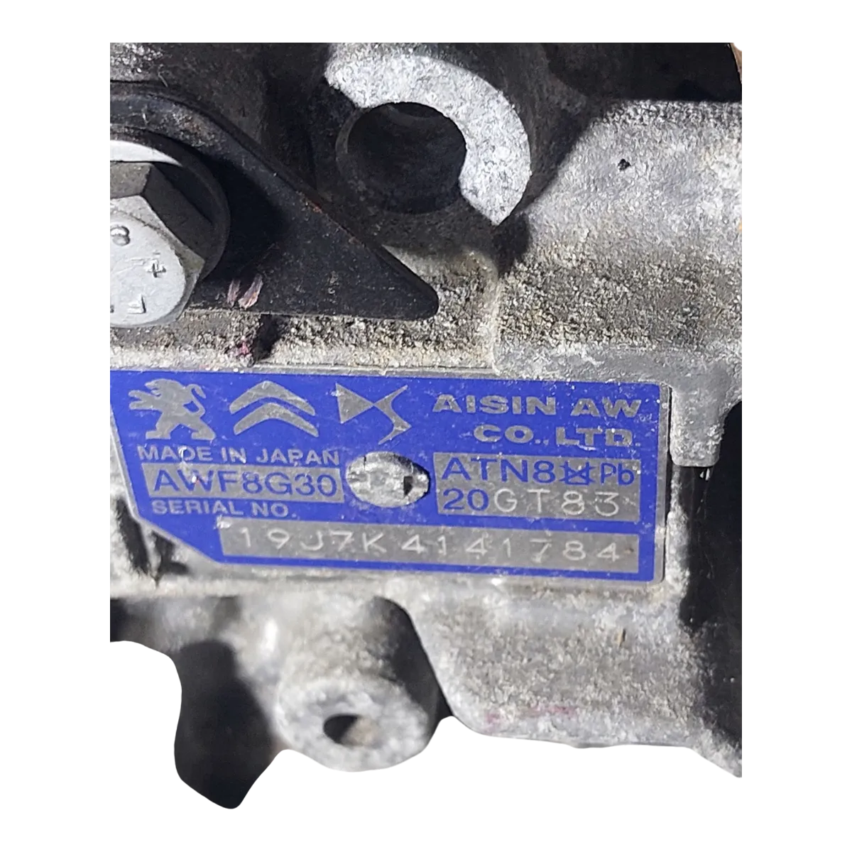 Peugeot 3008 P84 1.2 THP 16-    automatski mjenjač / getriba 20GT83 AWF8G30