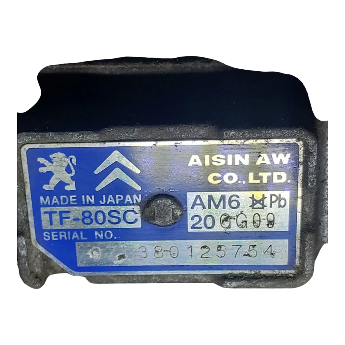 Peugeot 407 2.7  HDI 04-10  automatski mjenjač / getriba  20GG09  TF80SC