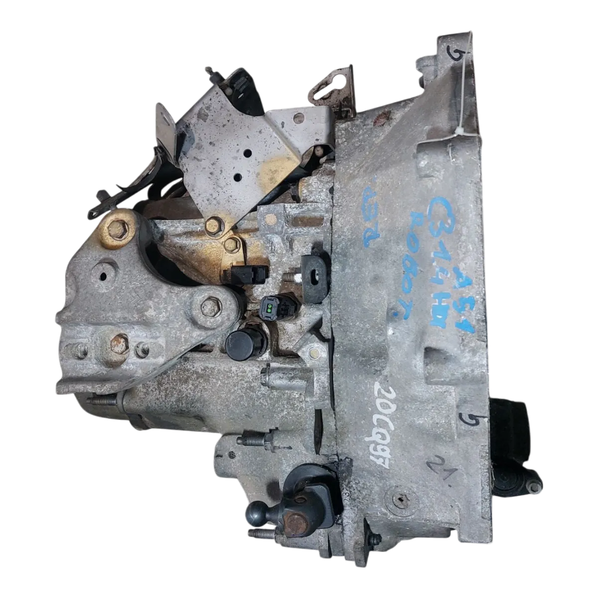 Citroen  C3 A51 1.4 HDI  09-16   robotizirani mjenjač / getriba  20CQ97  REPARIRANA