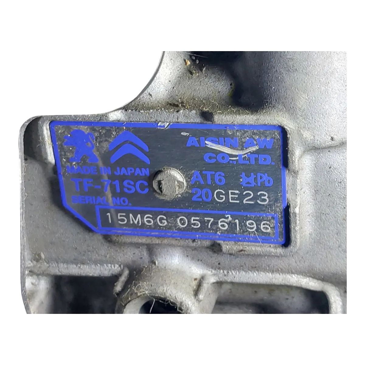 Citroen  DS4 1.6 HDI   11-15  automatski mjenjač / getriba   TF71SC   20GE23     30.000km