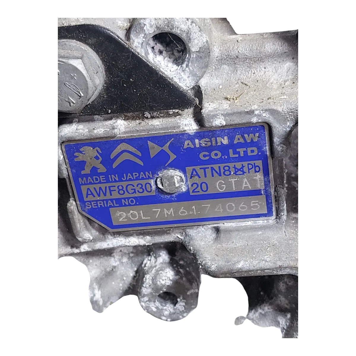 Peugeot 3008 P84 1.5 HDI 16-    automatski mjenjač / getriba  AWF8G30    20GTAT