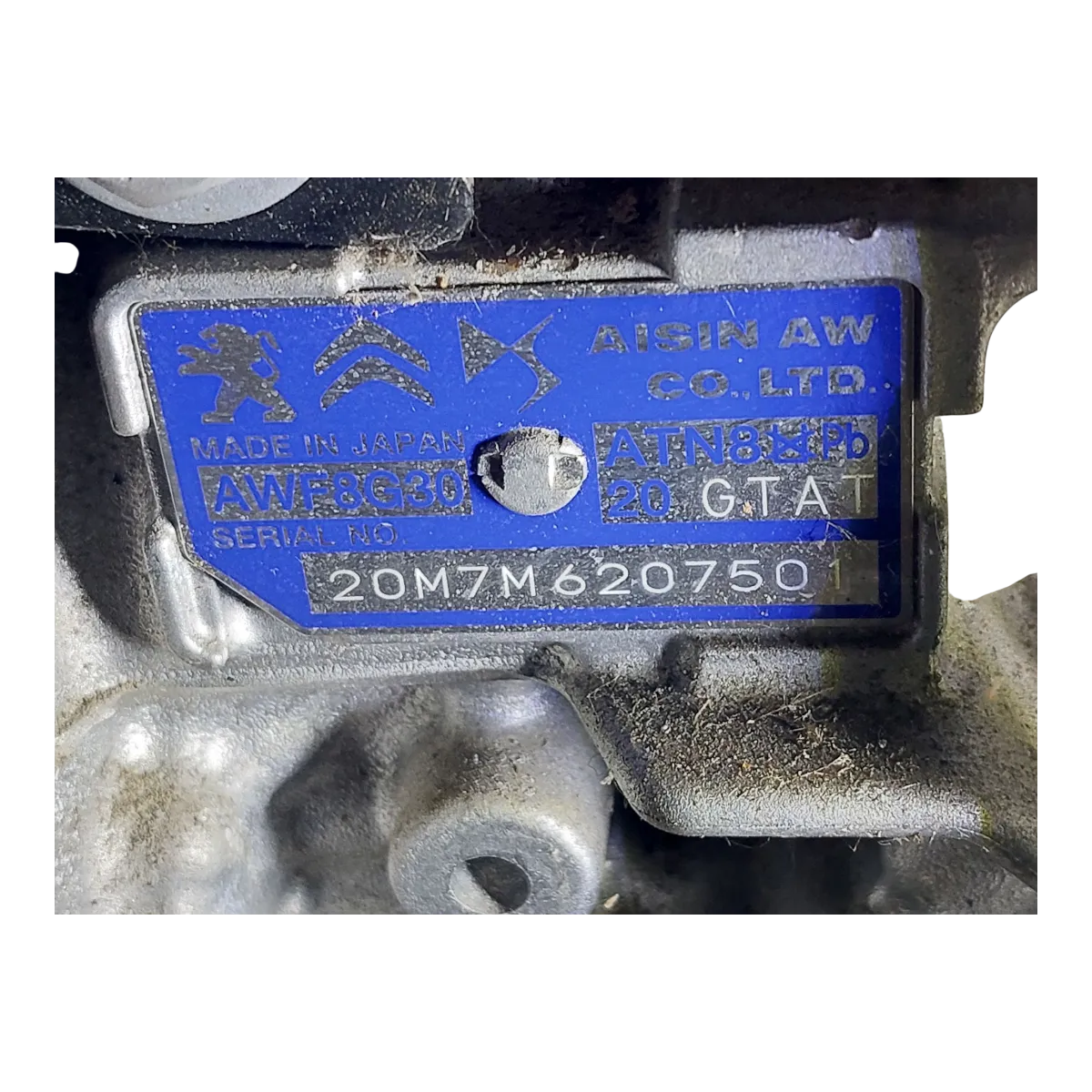 Peugeot 3008 P84 1.5 HDI 16- automatski mjenjač / getriba AWF8G30 20GTAT   TEST