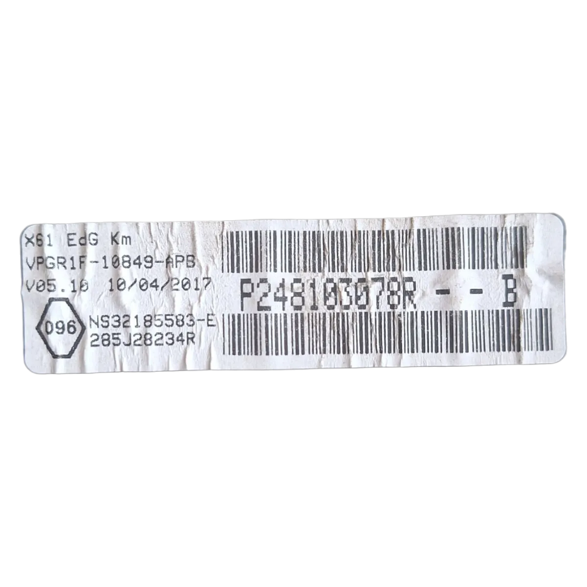 Renault Kangoo III   07-21   kilometar sat/brzinomjer    248103078R   285J28234R