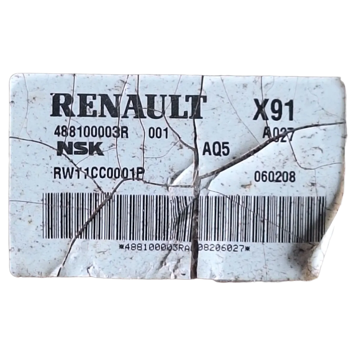 Renault Laguna III 07-15   stup volana   488100003R   RW11CC0001P