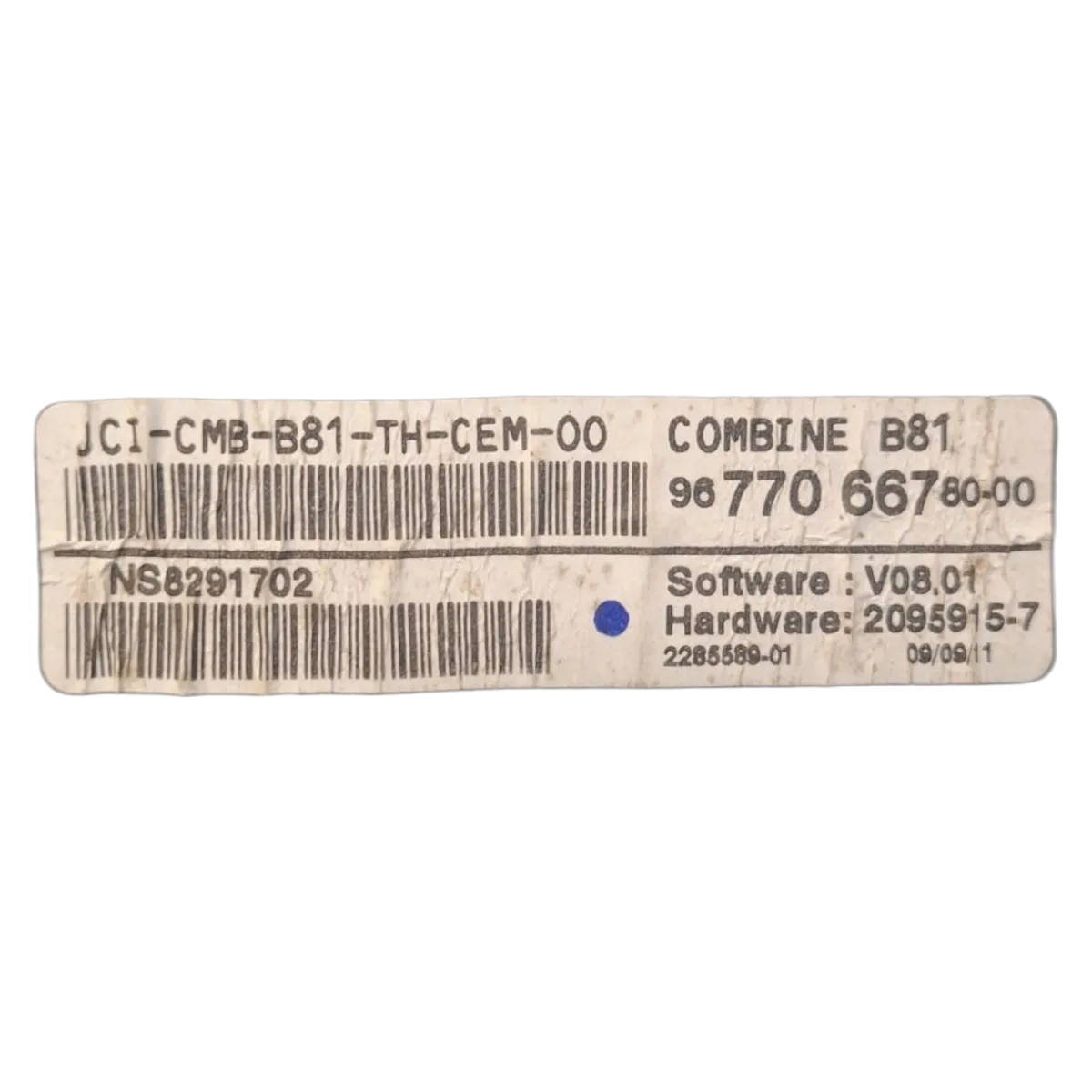 Citroen DS5  11-18  kilometar sat/brzinomjer    9677066780