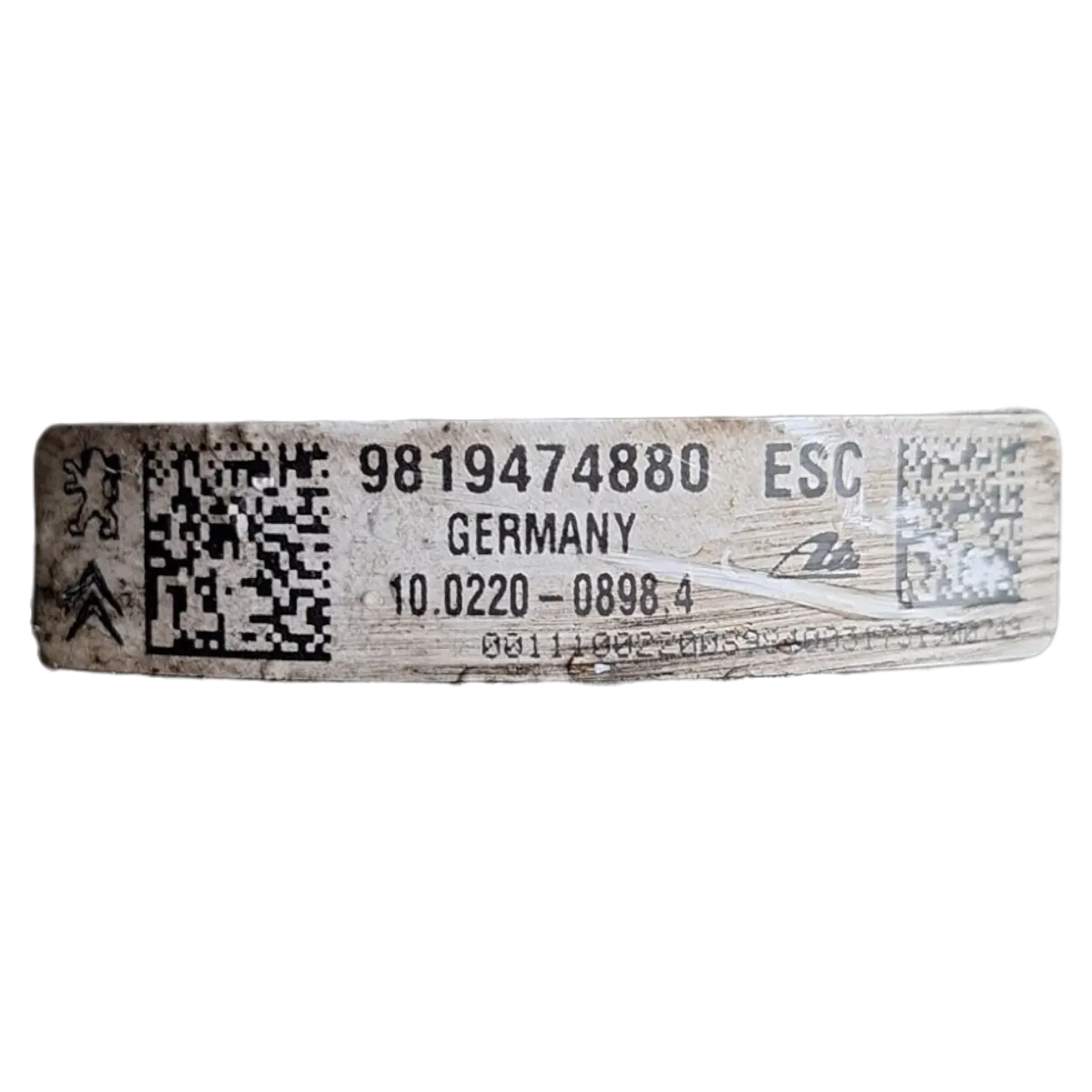 Citroen C4 Cactus  1.6 HDI  EURO VI  14-18   ABS pumpa    9819474880