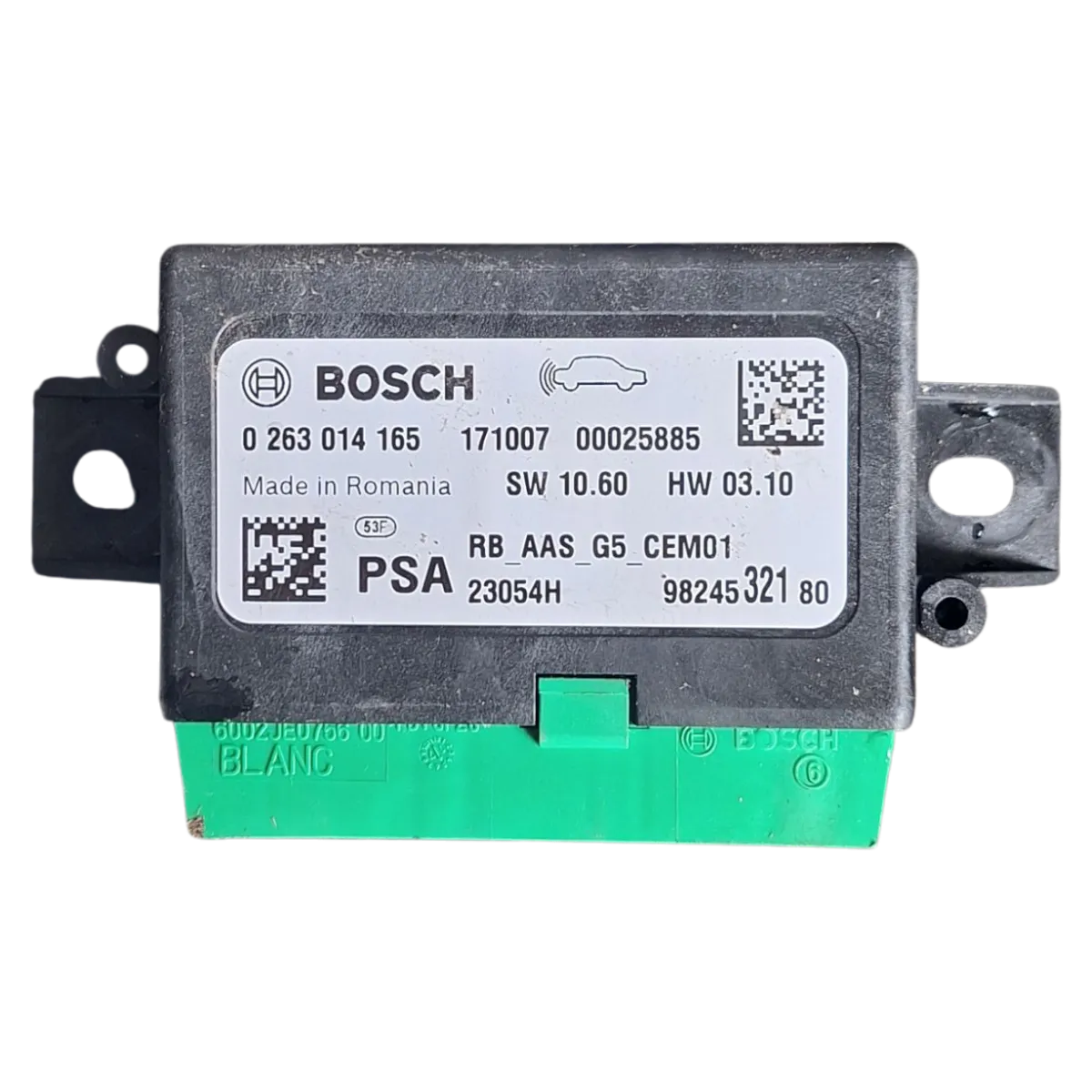 Citroen C4 Cactus 14-18   računalo-centrala parking senzora   0263014165   9824532180