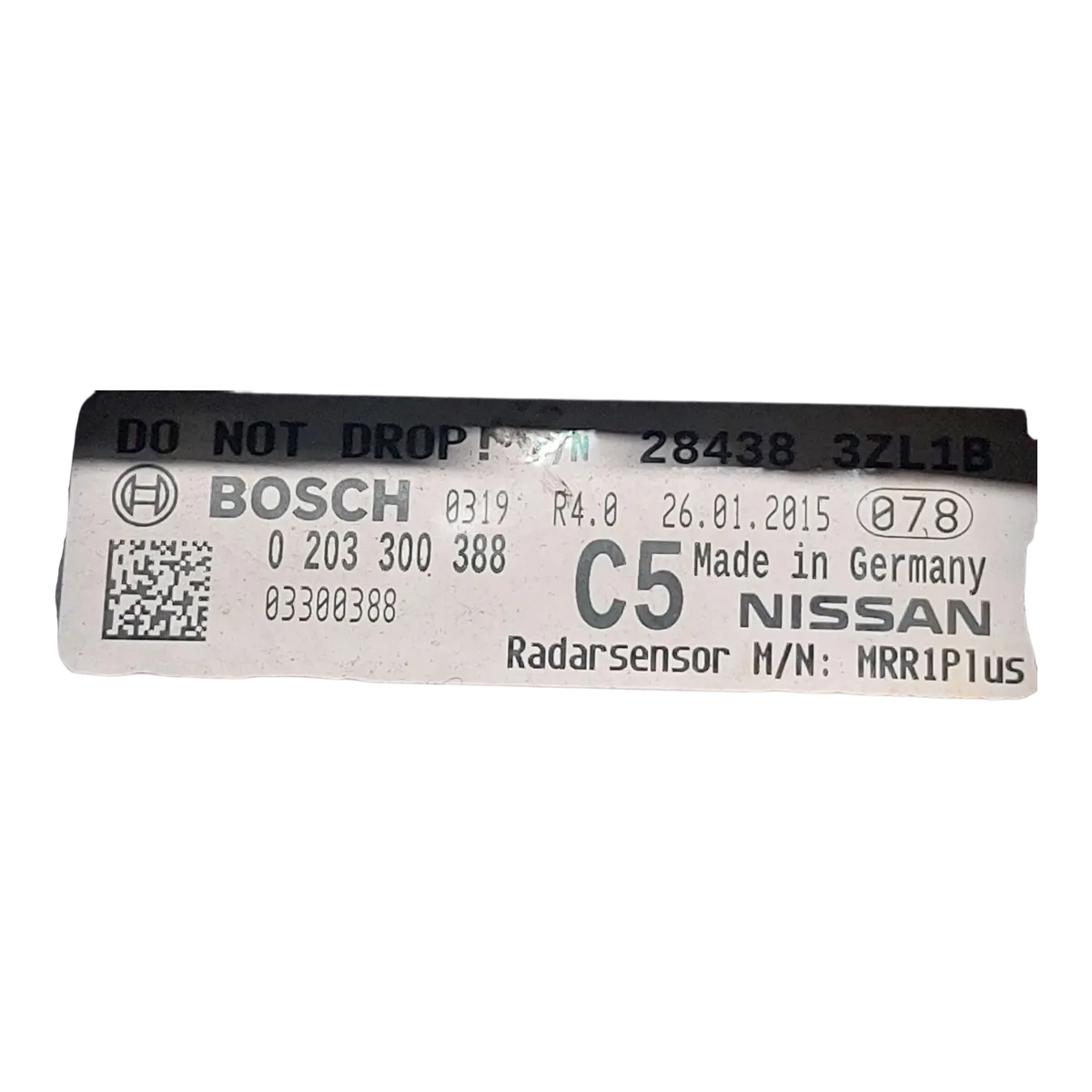 Nissan Pulsar  1.2 DIG  14-    radar  0203300388    284383ZL1B