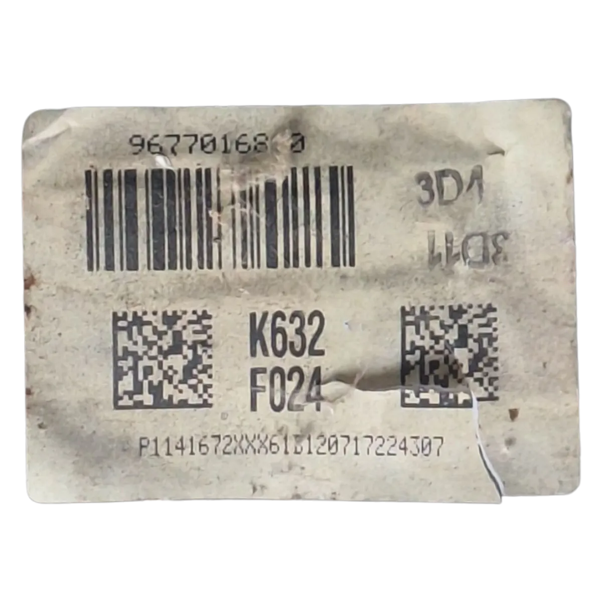 Peugeot 3008  1.6 HDI  09-16   DPF/FAP katalizator/filter krutih čestica    9677016880