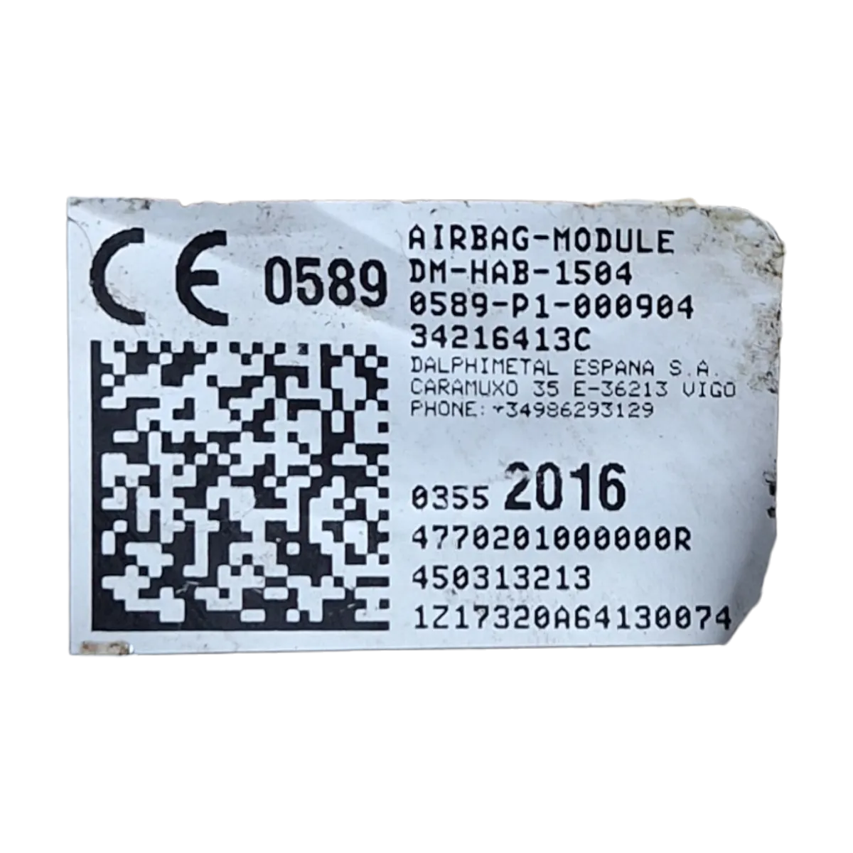 Citroen C3 Aircross  18-       zračna zavjesa desna    34216413C