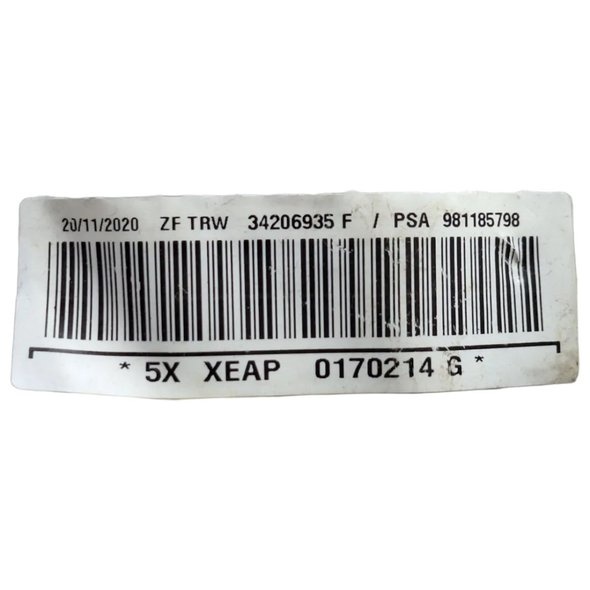 Citroen C3 B618  16-    zračna zavjesa desna    981185798