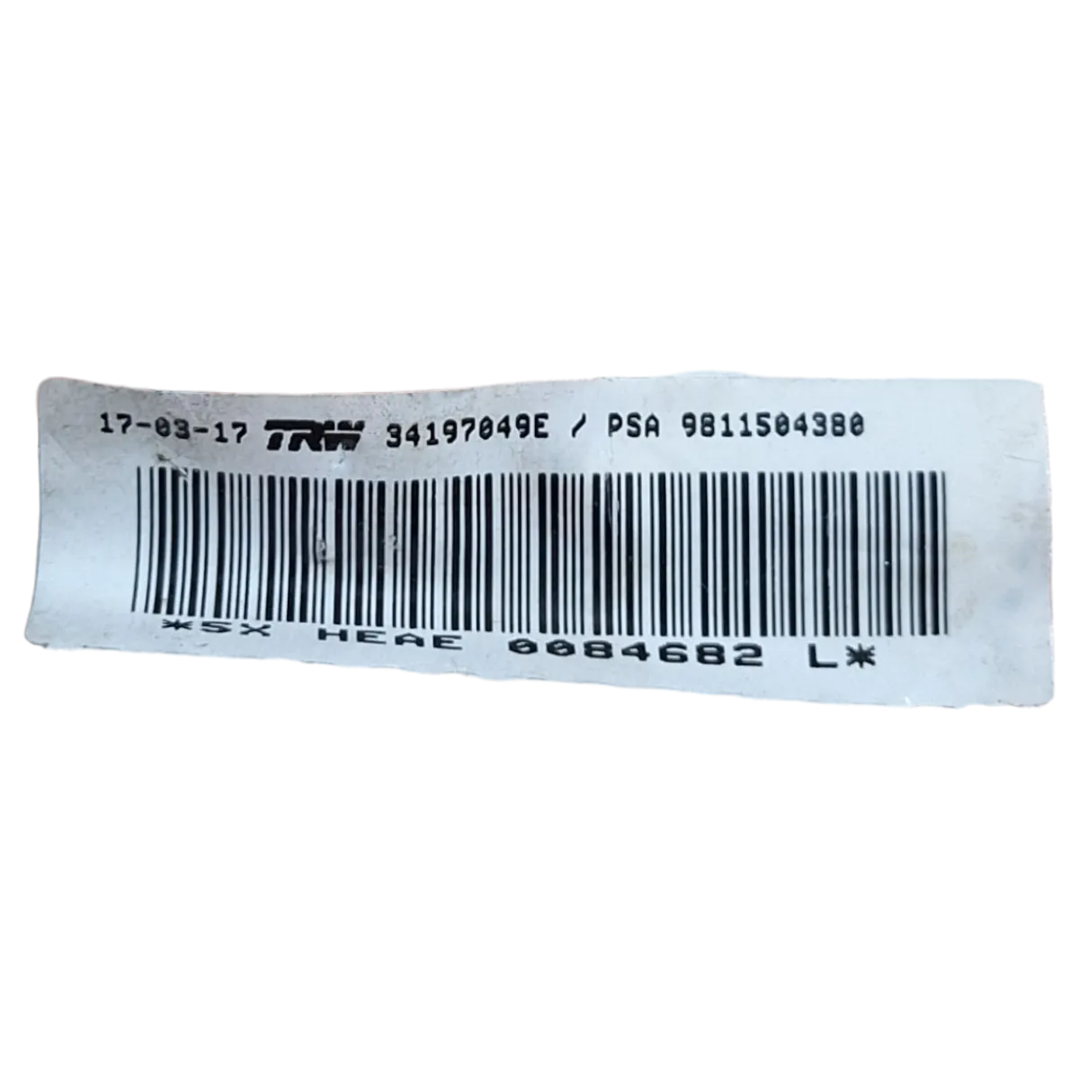 Peugeot 3008 P84  16-   zračna zavjesa desna    9811504380