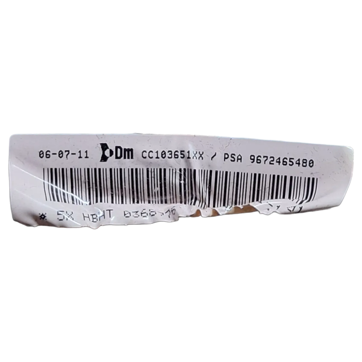 Citroen C3 A51  09-16   zračna zavjesa desna    9672465480