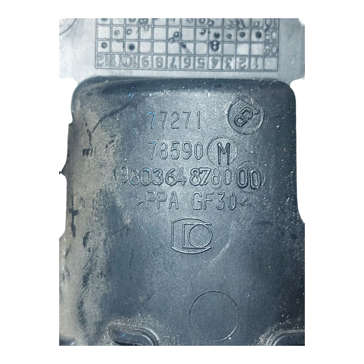 Citroen   C4  B7  2.0 HDI  10-18   termostat - kučište   9803648780