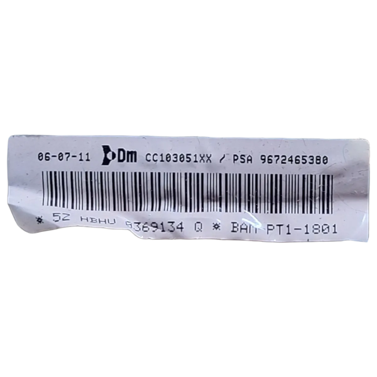 Citroen C3 A51  09-16   zračna zavjesa lijeva     9672465380