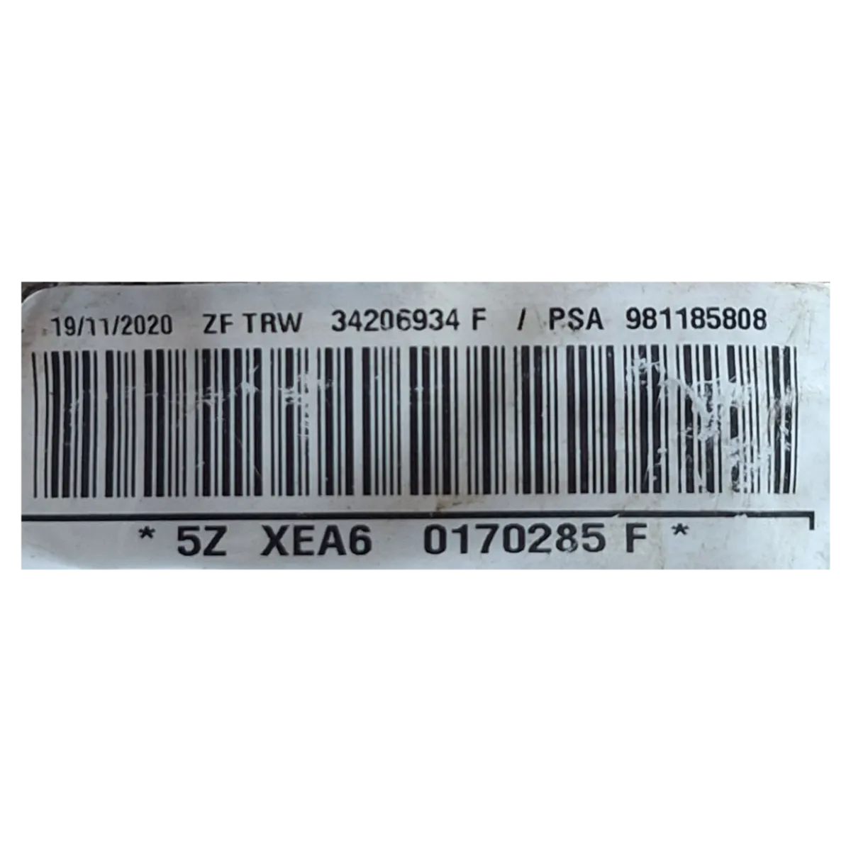 Citroen  C3  B618  16-      zračna zavjesa lijeva     981185808