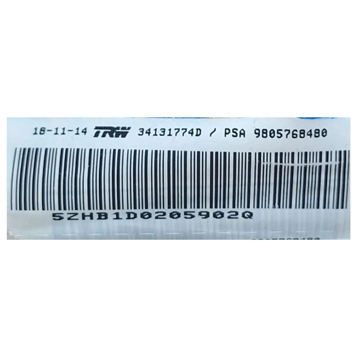 Peugeot 308 T9 13-21  zračna zavjesa lijeva    9805768480