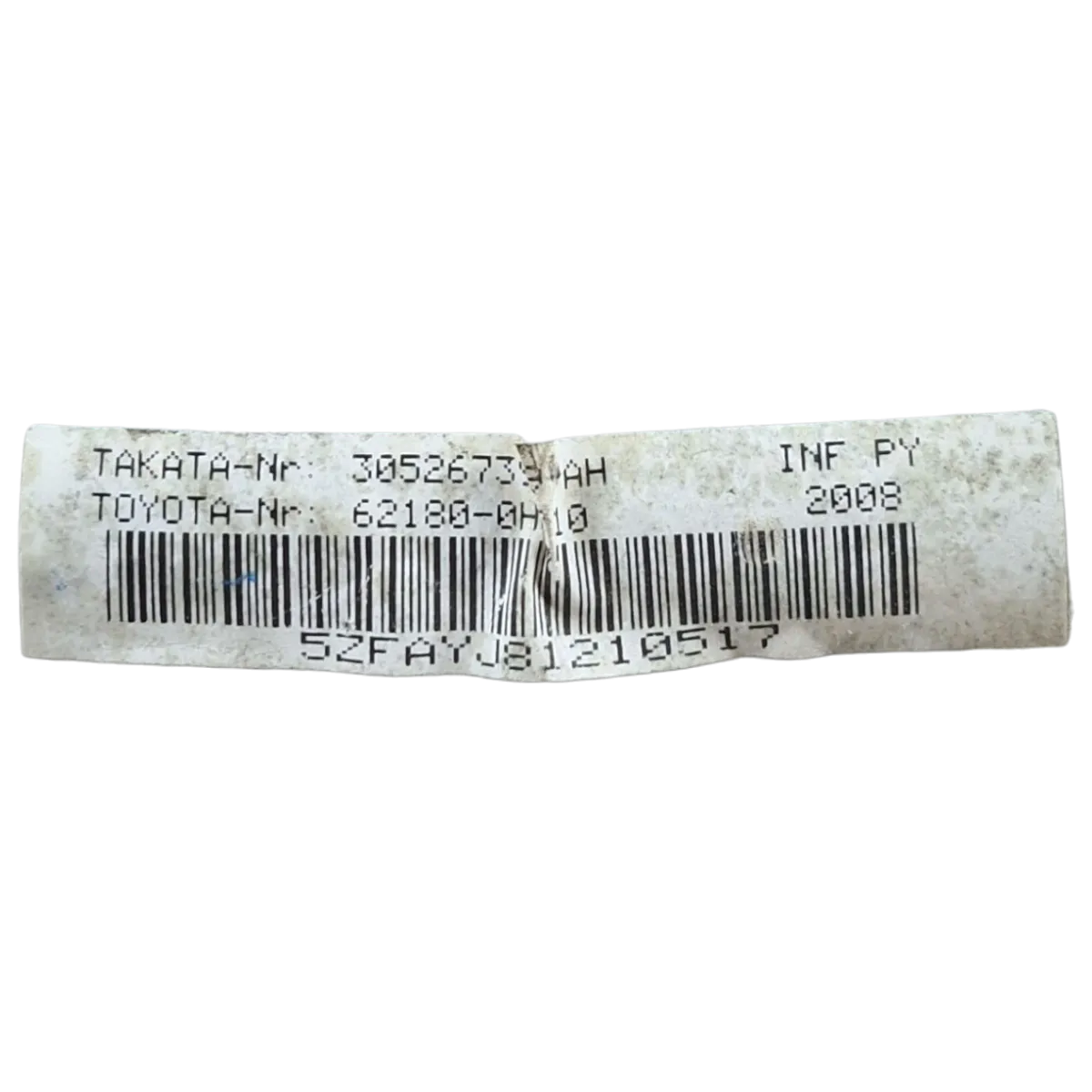 Toyota Aygo  05-14   zračna zavjesa lijeva    62180-0H010