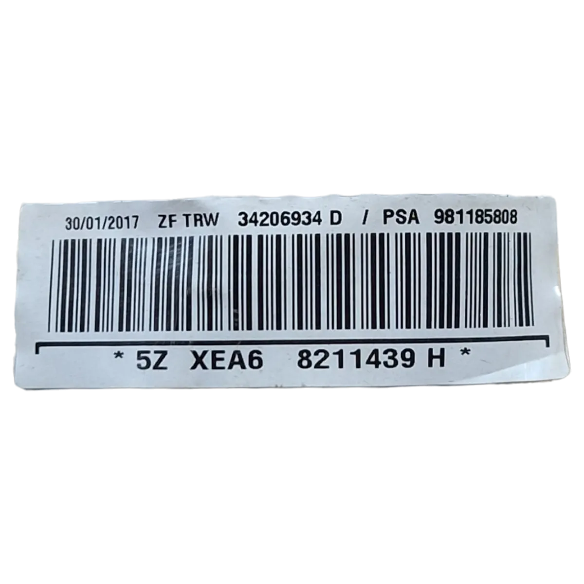 Citroen  C3  B618  16-      zračna zavjesa lijeva     981185808