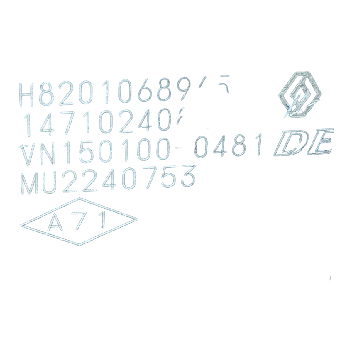 Renault Scenic IV 1.6 DCI 16- EGR ventil   8201068965  147102408R  1501000481