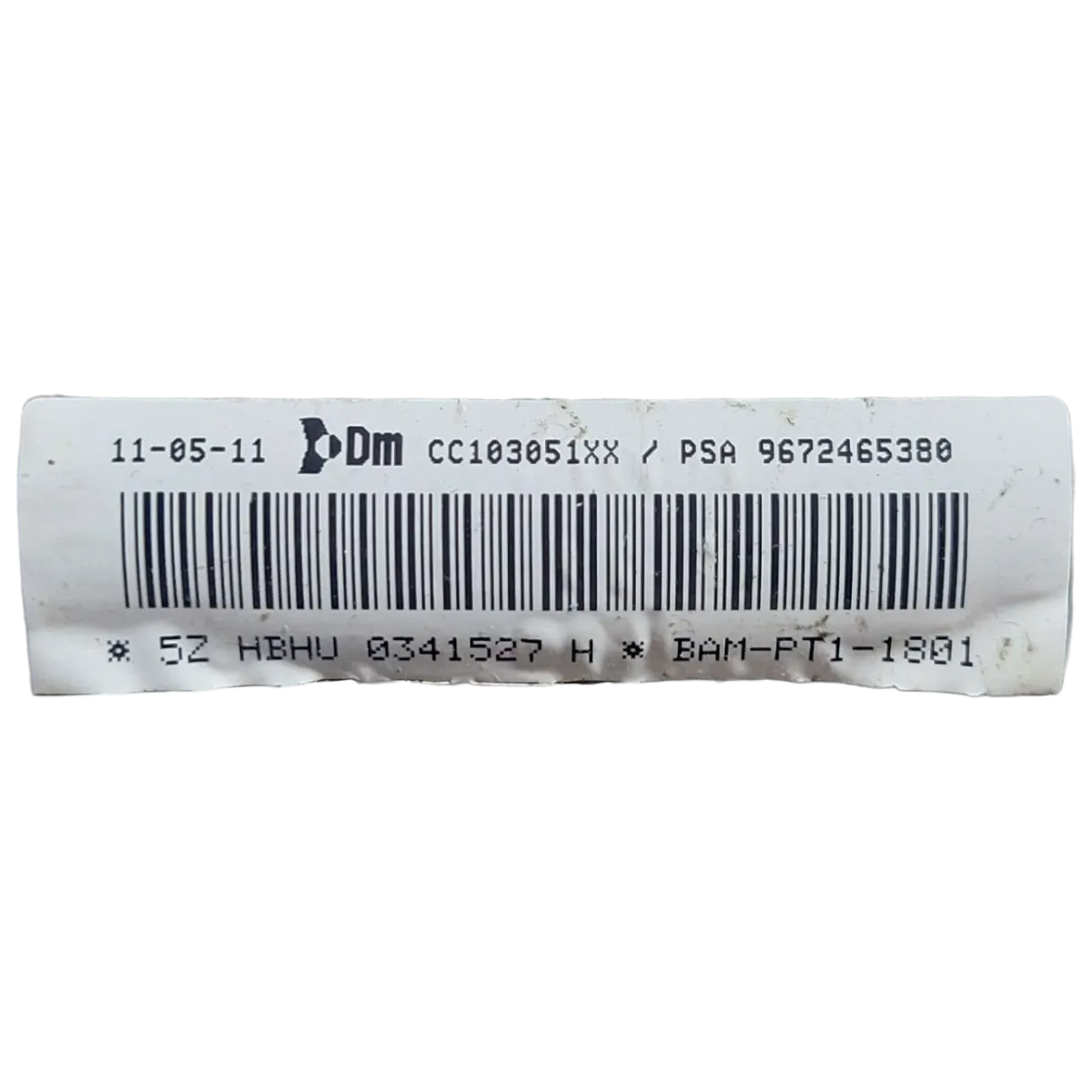 Citroen C3 A51  09-16   zračna zavjesa lijeva     9672465380