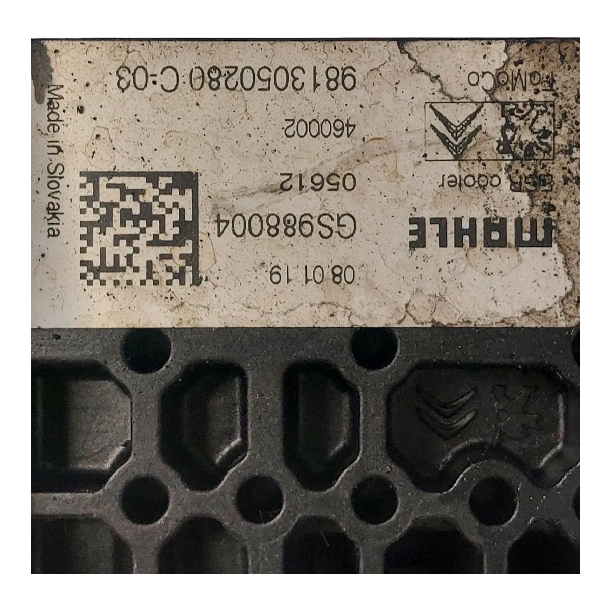 Peugeot 2008 P24 1.5 HDI 19-    hladnjak EGR ventila  9813050280 GS988004