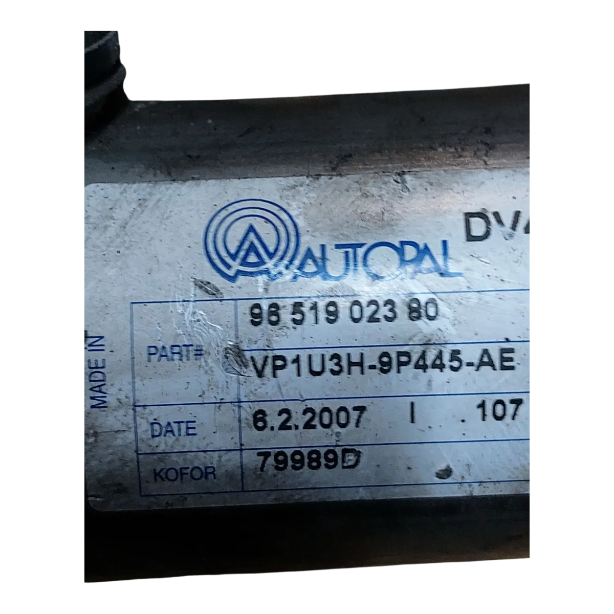 Toyota Aygo 1.4 HDI 05-14   hladnjak EGR ventila   9651902380  2S6Q9F464AA