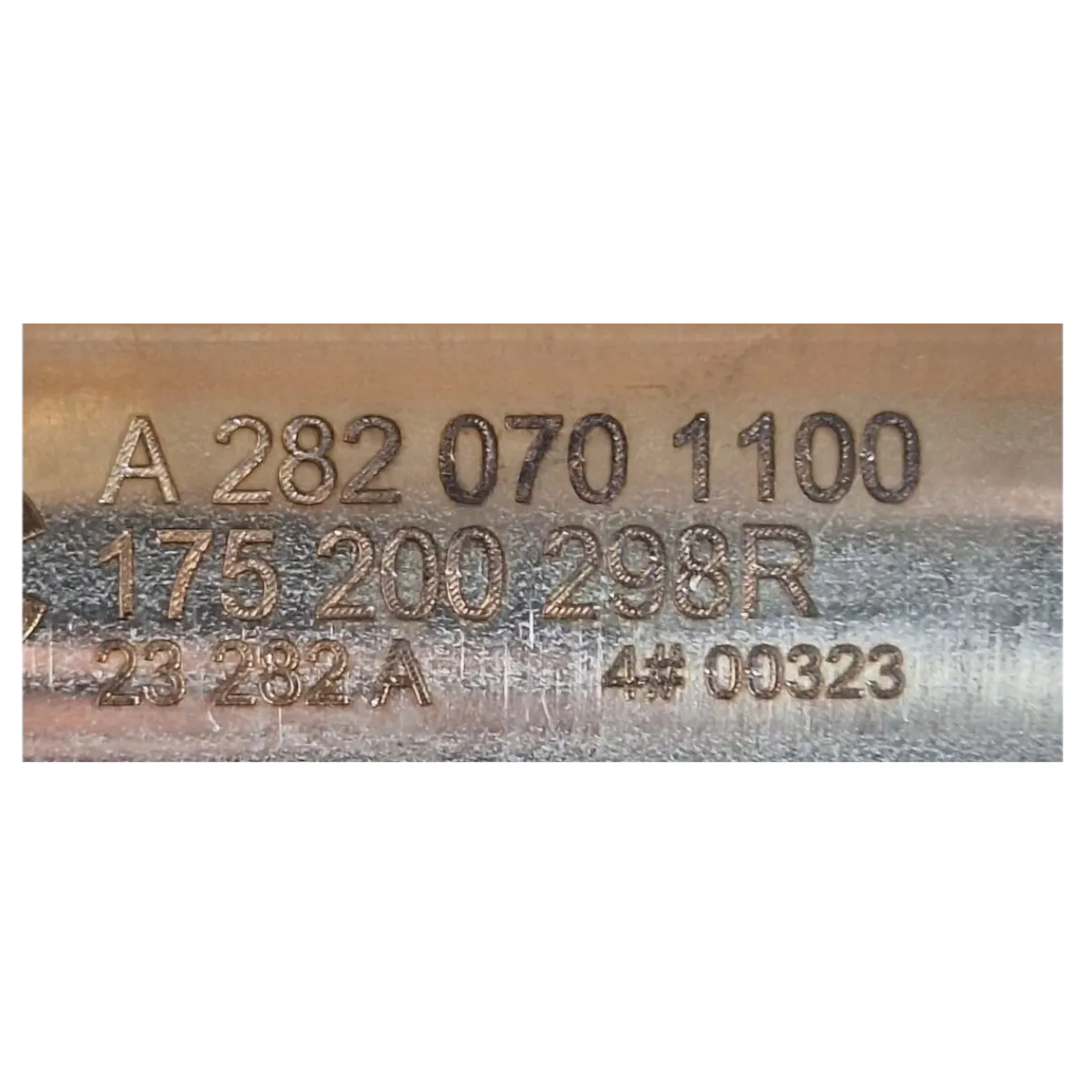 Nissan Qashqai II 1.3 TCE  hybrid 21-    rampa goriva    A2820701100   175200298R