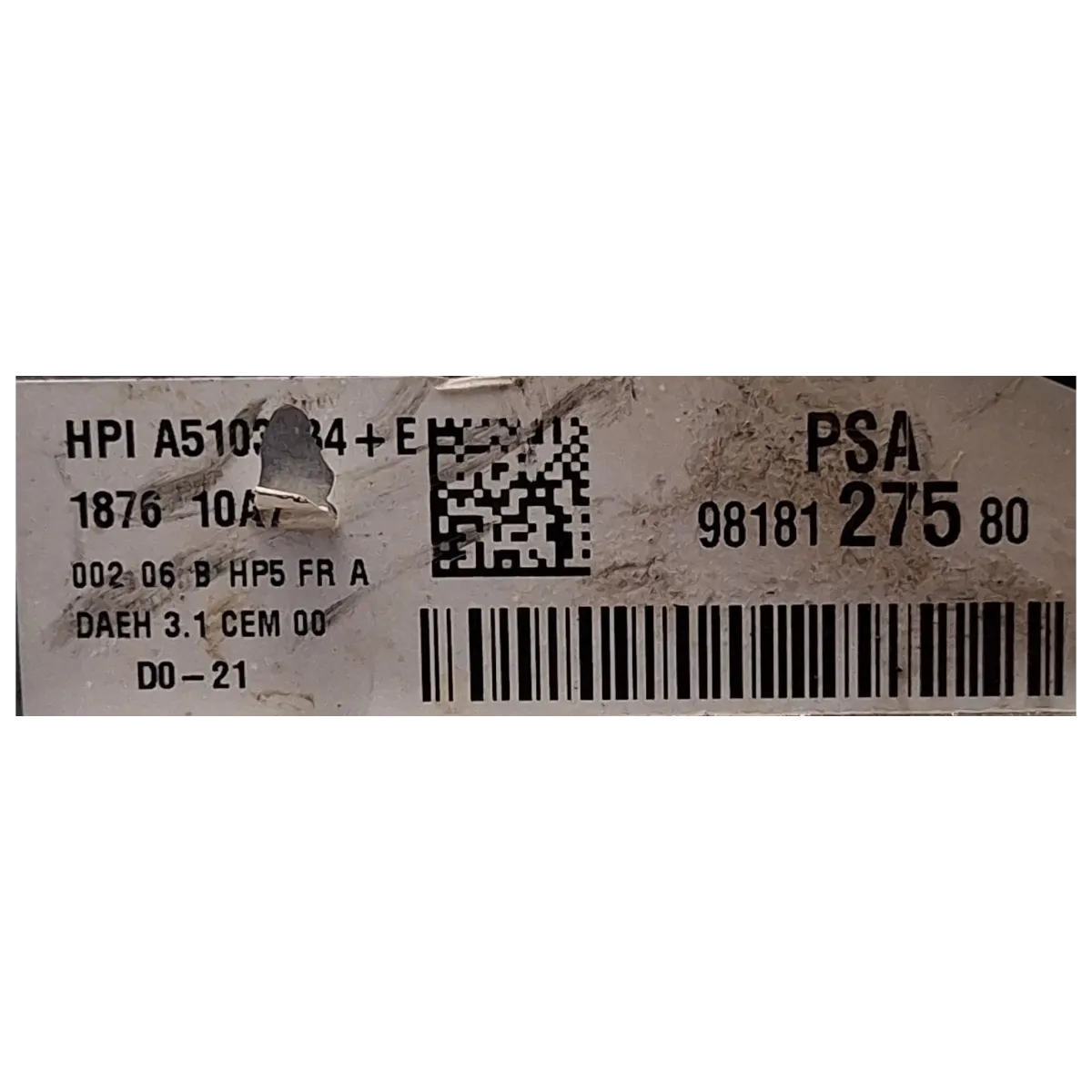 Peugeot Expert   IV  16-    servo pumpa   9818127580   A5103334