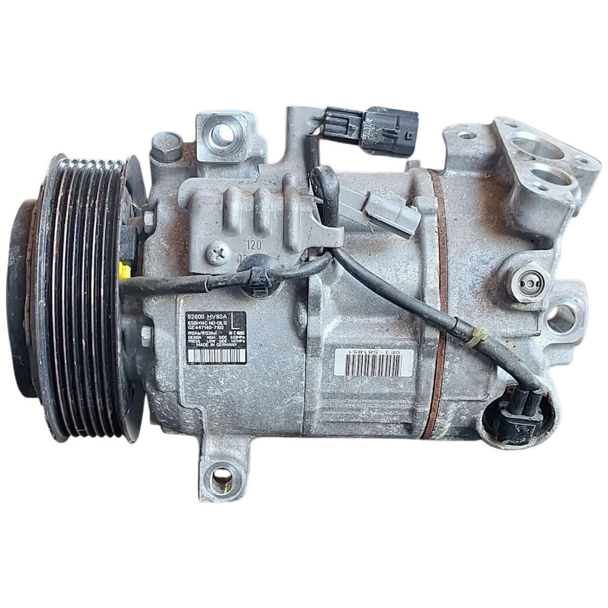 Nissan Qashqai  1.3 TCE  13-21  kompresor klime    92600HV80A   6SBH14C   GE4471407100