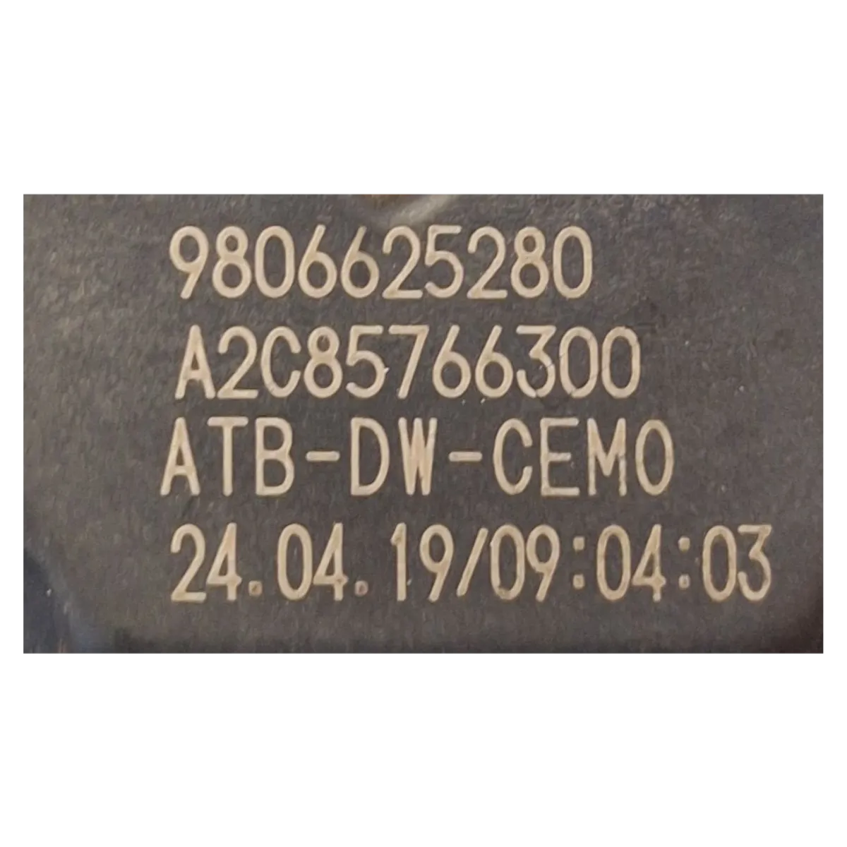 Citroen C5 Aircross  2.0 HDI  17-   klapna gasa   9806625280   A2C85766300