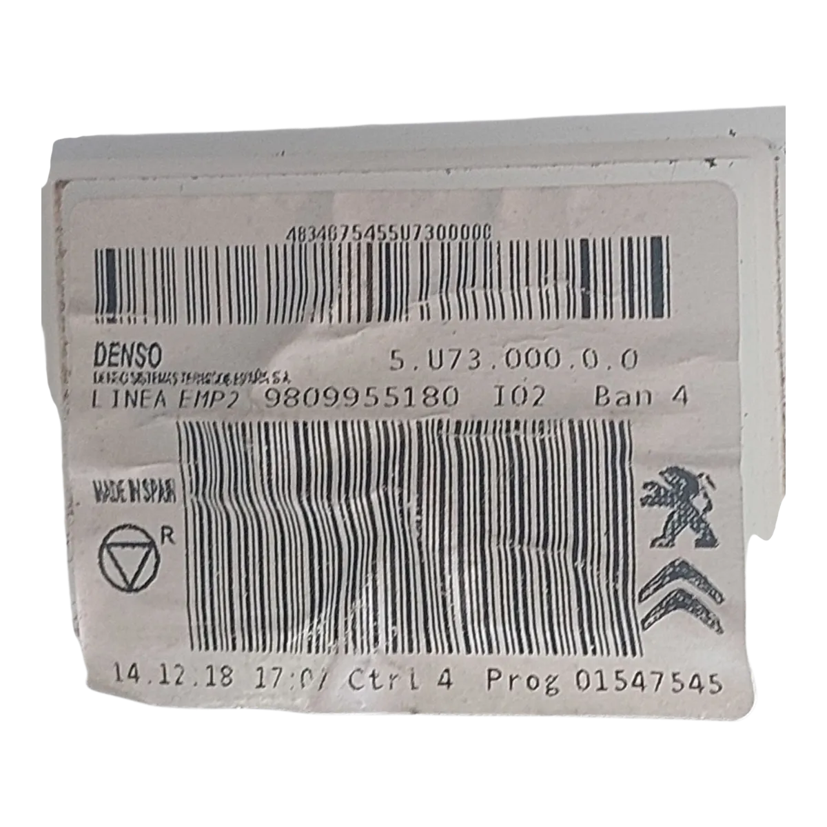 Peugeot  Expert IV   16-      ventilacijska kutija    9809955180