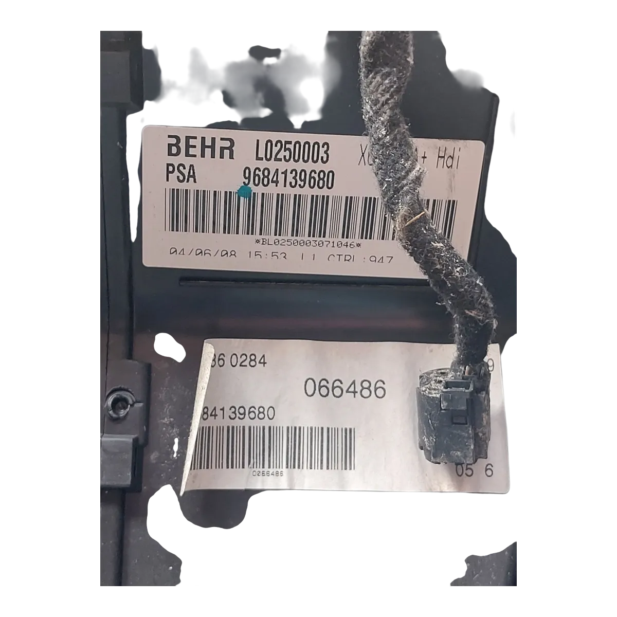 Citroen C6  HDI  05-12   ventilacijska kutija   9684139680