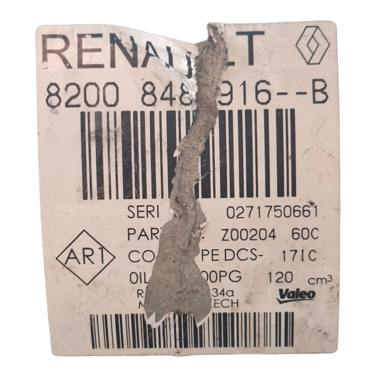 Renault  Trafic  III  2.0 DCI  14-    kompresor klime    8200848916