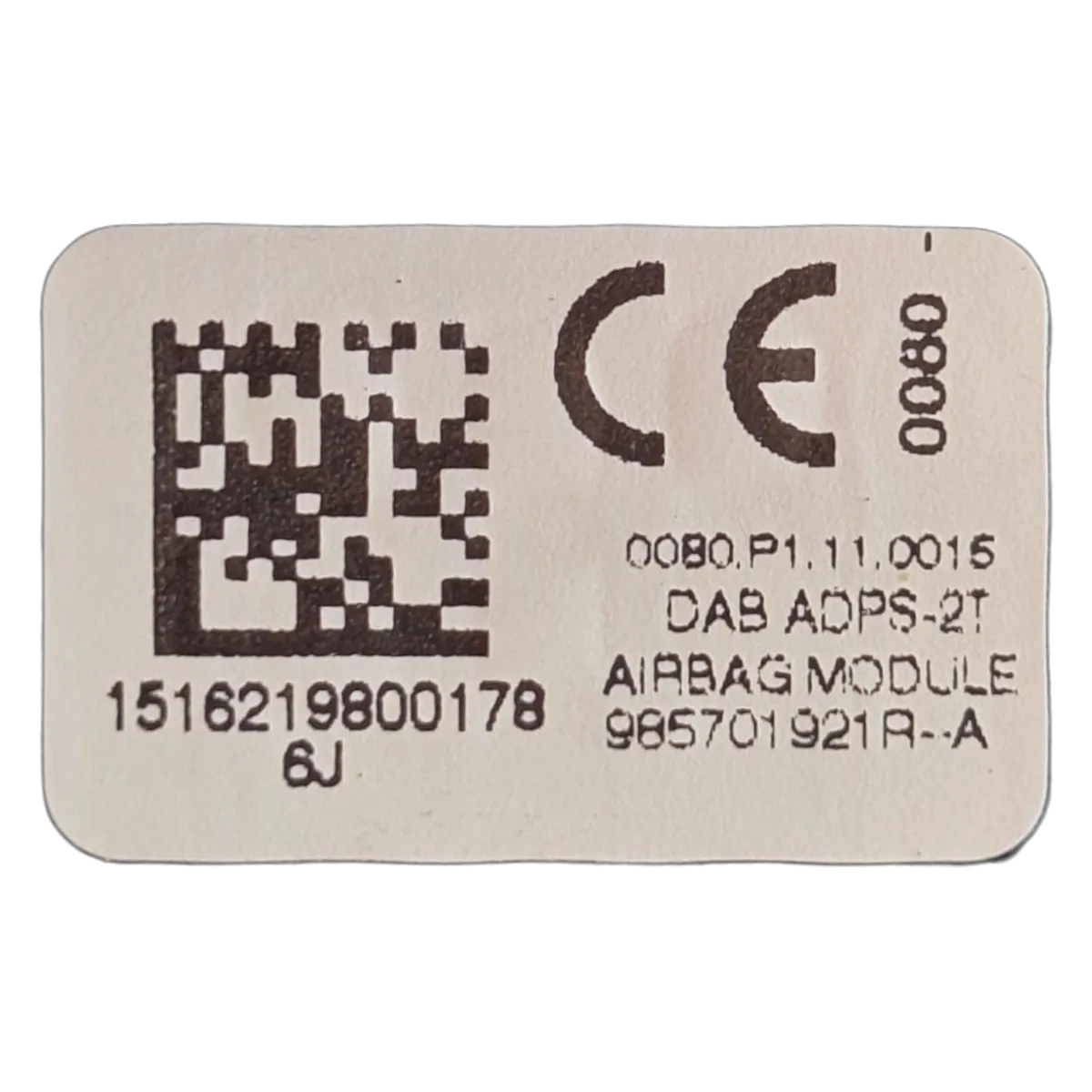 Renault Scenic III  08-15   airbag/zračni jastuk volana   985701921R