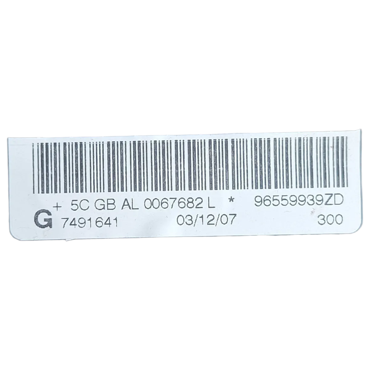 Peugeot 308   07-13   airbag/zračni jastuk za koljena     96559939ZD