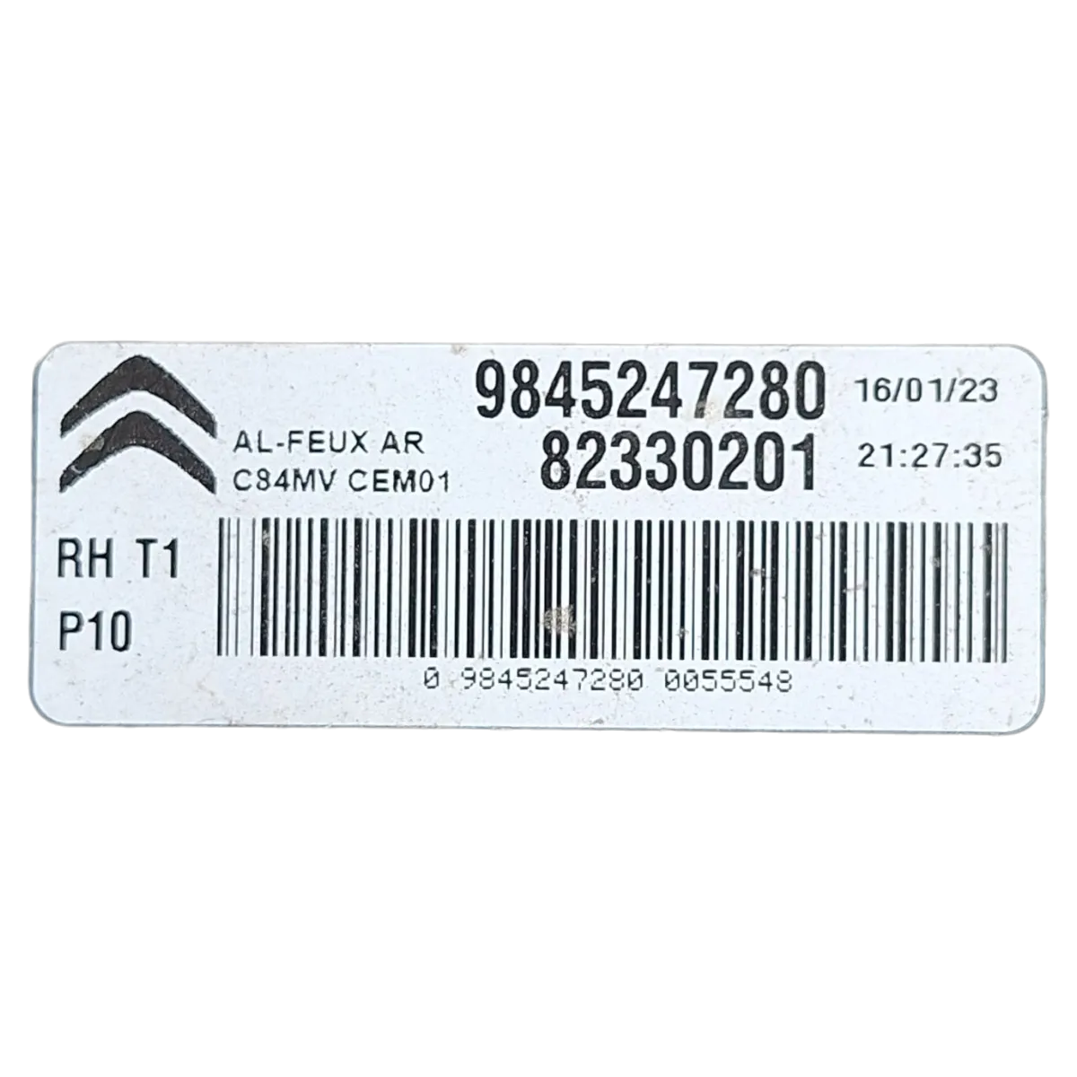 Citroen  C5 Aircross  redesign  22-    lampa zadnja desna    9845247280