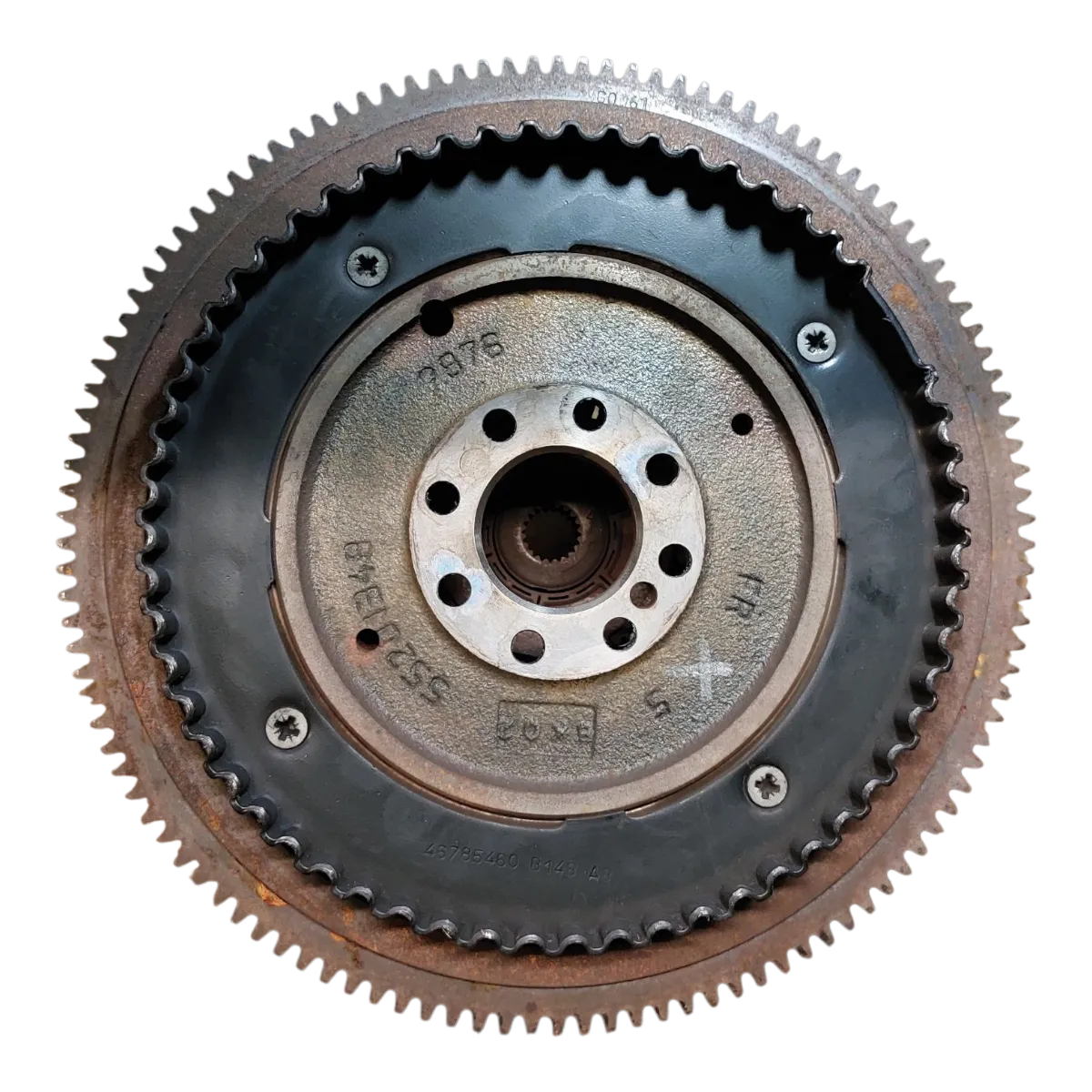 Fiat Panda II 1.3 JTD  03-12   zamašnjak  dvomaseni / korpa , lamela  55201348