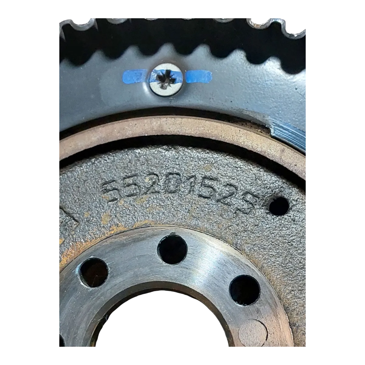 Fiat Punto Grande 1.3 M-jet 75ks  05-18   zamašnjak jednomaseni  55201525