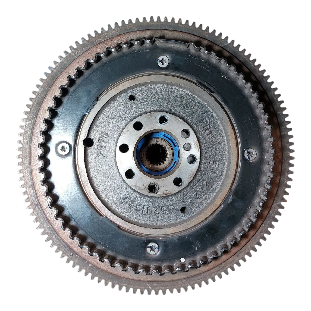 Fiat Punto Grande 1.3 M-jet 75ks  05-18   zamašnjak jednomaseni/korpa,lamela  55201525 55226971