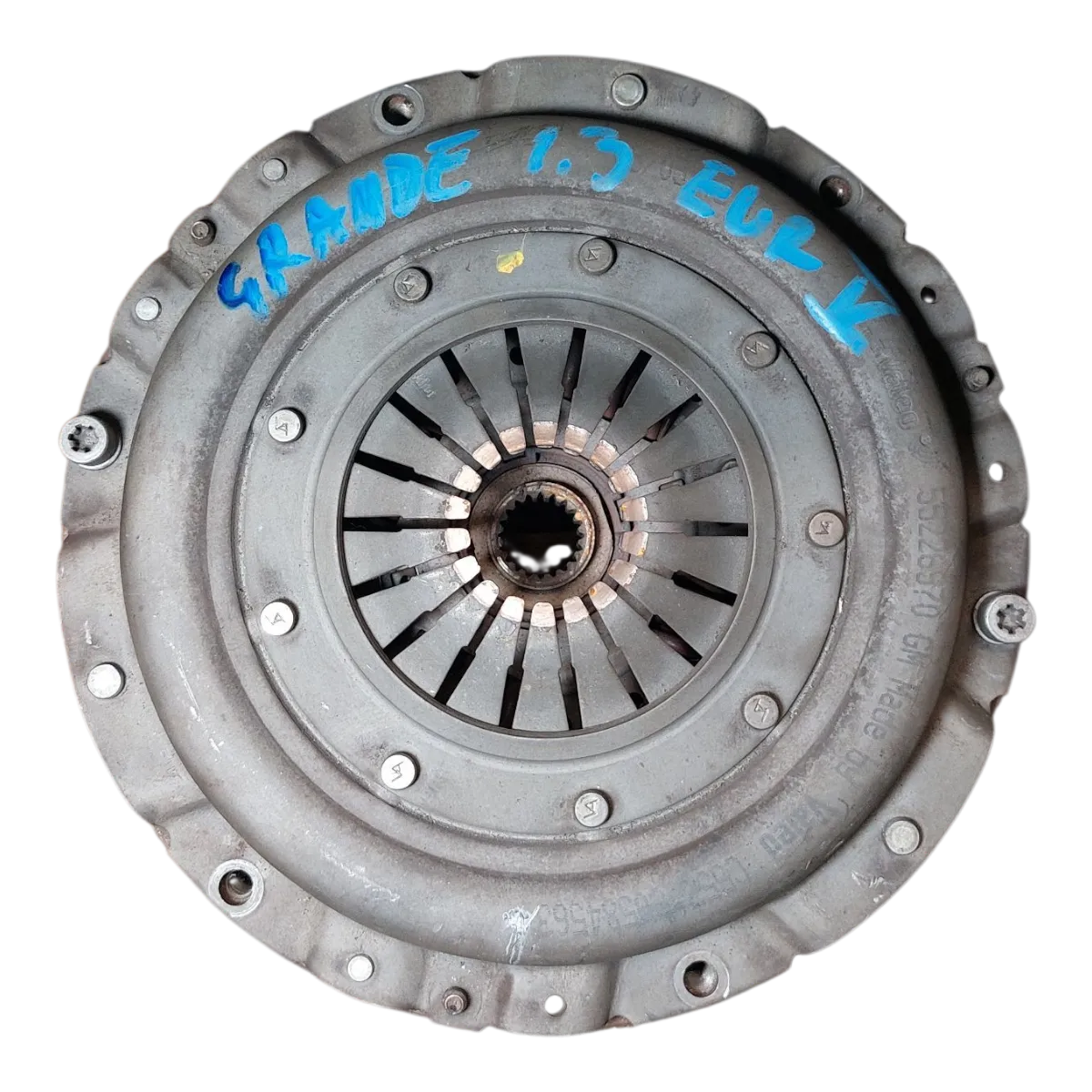 Fiat Punto Grande 1.3 M-jet 75ks  05-18   zamašnjak jednomaseni/korpa,lamela  55201525 55226971