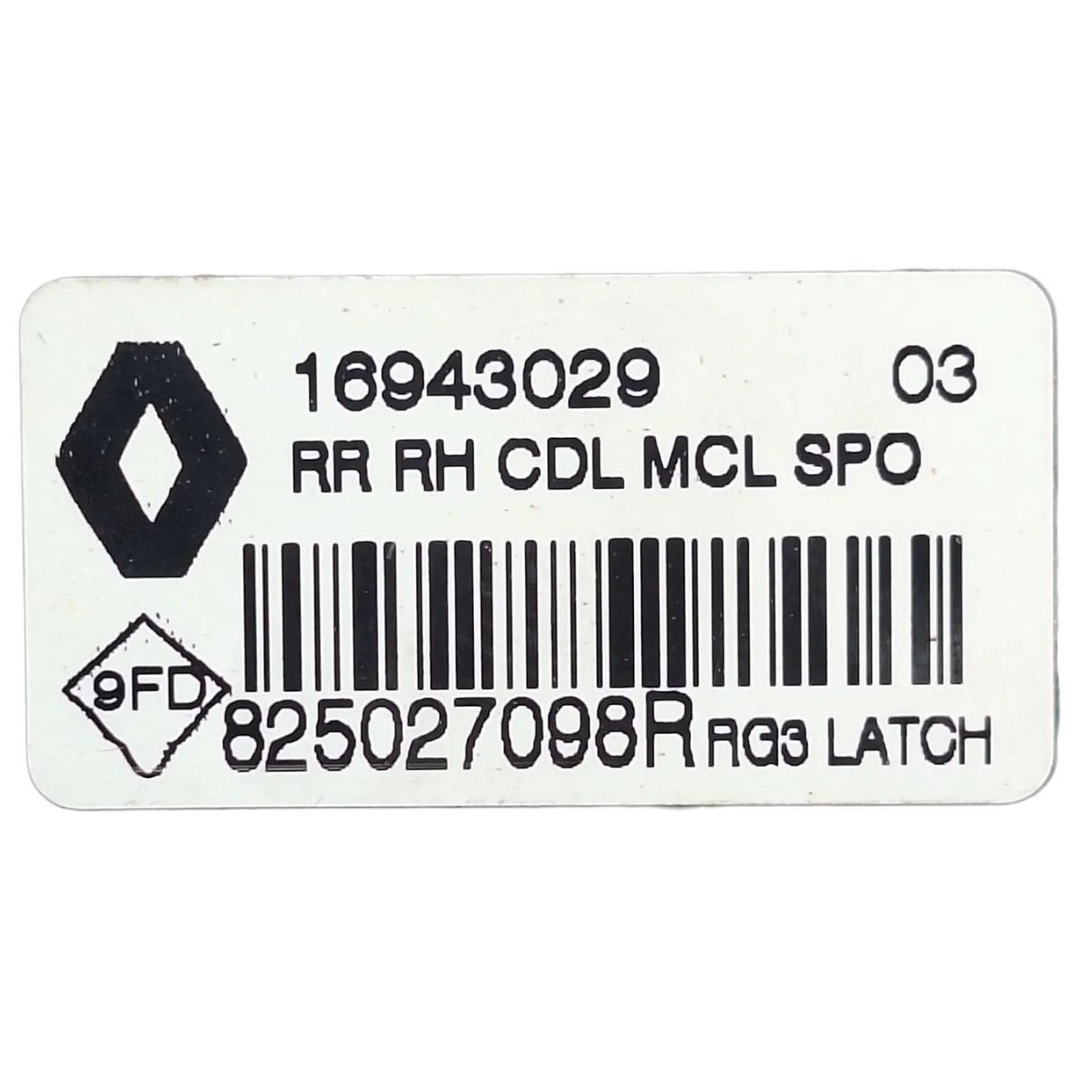 Renault Talisman  15-    brava zadnja desna  ZD   4-pina    825027098R